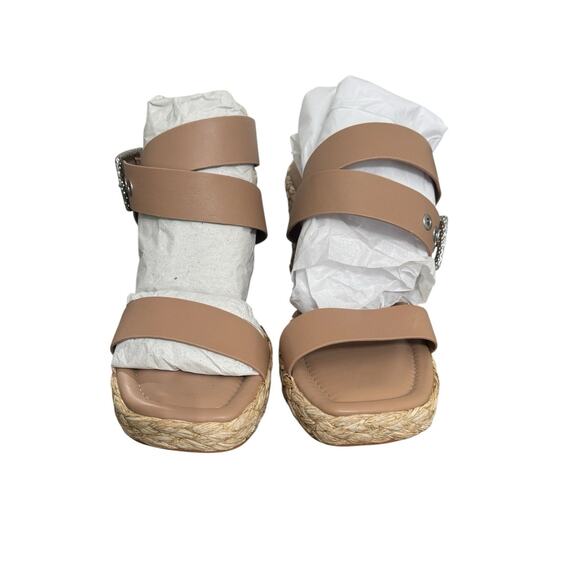 New! Dolce Vita Aldona Crisscross Ankle Strap Espadrille Wedge Sandals - Size 9 - Picture 8 of 11